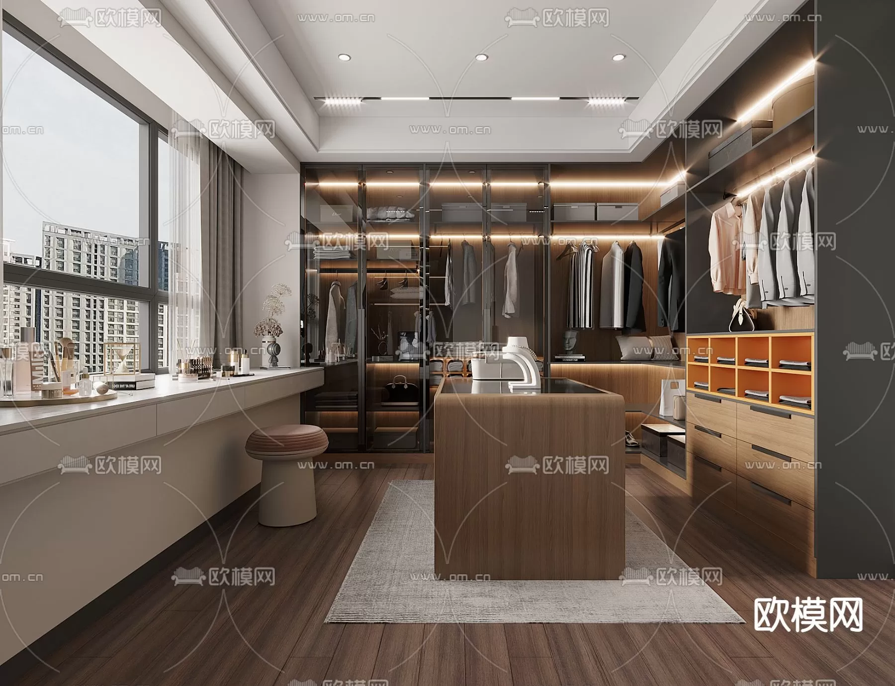 WARDROBE – CLOSET – 3DS MAX MODELS – 032 – PRO