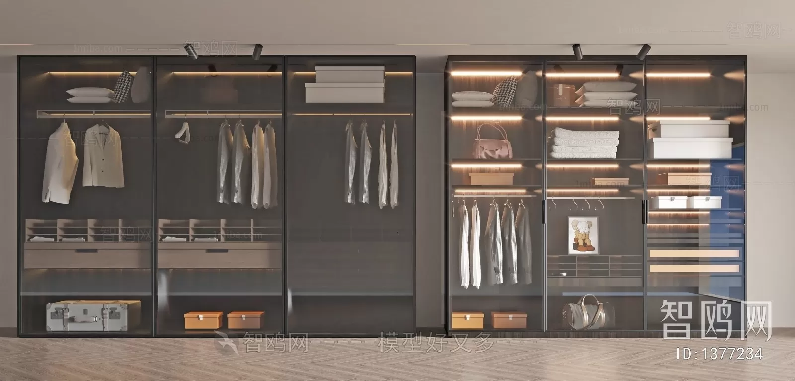 WARDROBE – CLOSET – 3DS MAX MODELS – 037 – PRO