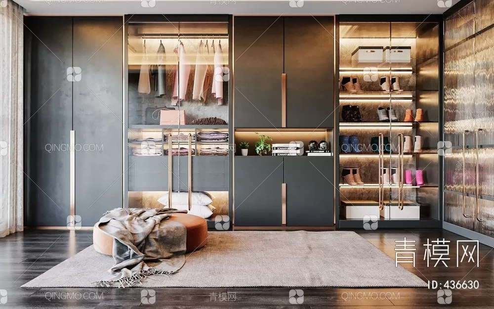 WARDROBE – CLOSET – 3DS MAX MODELS – 044 – PRO