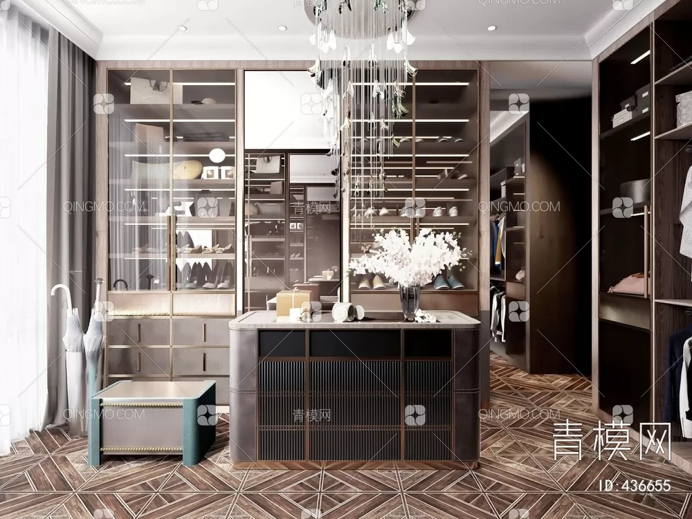 WARDROBE – CLOSET – 3DS MAX MODELS – 052 – PRO