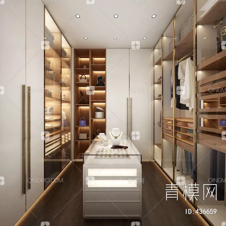 WARDROBE – CLOSET – 3DS MAX MODELS – 055 – PRO