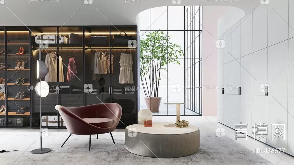 WARDROBE – CLOSET – 3DS MAX MODELS – 057 – PRO