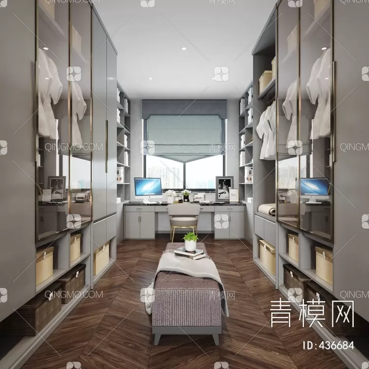 WARDROBE – CLOSET – 3DS MAX MODELS – 060 – PRO