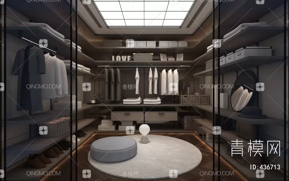 WARDROBE – CLOSET – 3DS MAX MODELS – 071 – PRO