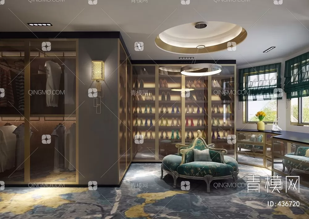 WARDROBE – CLOSET – 3DS MAX MODELS – 072 – PRO