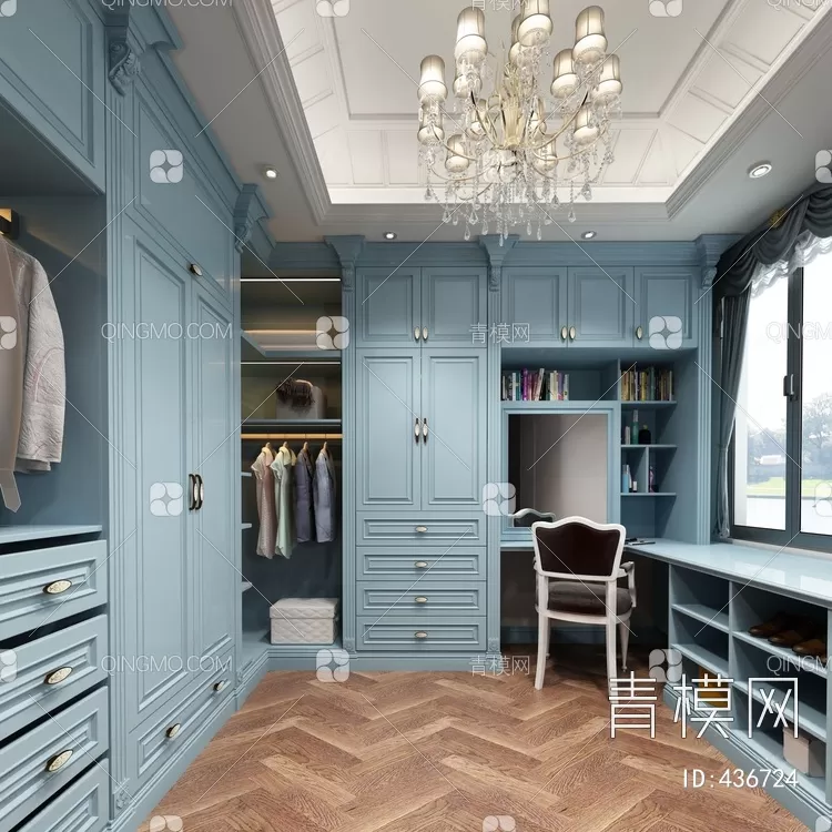 WARDROBE – CLOSET – 3DS MAX MODELS – 074 – PRO