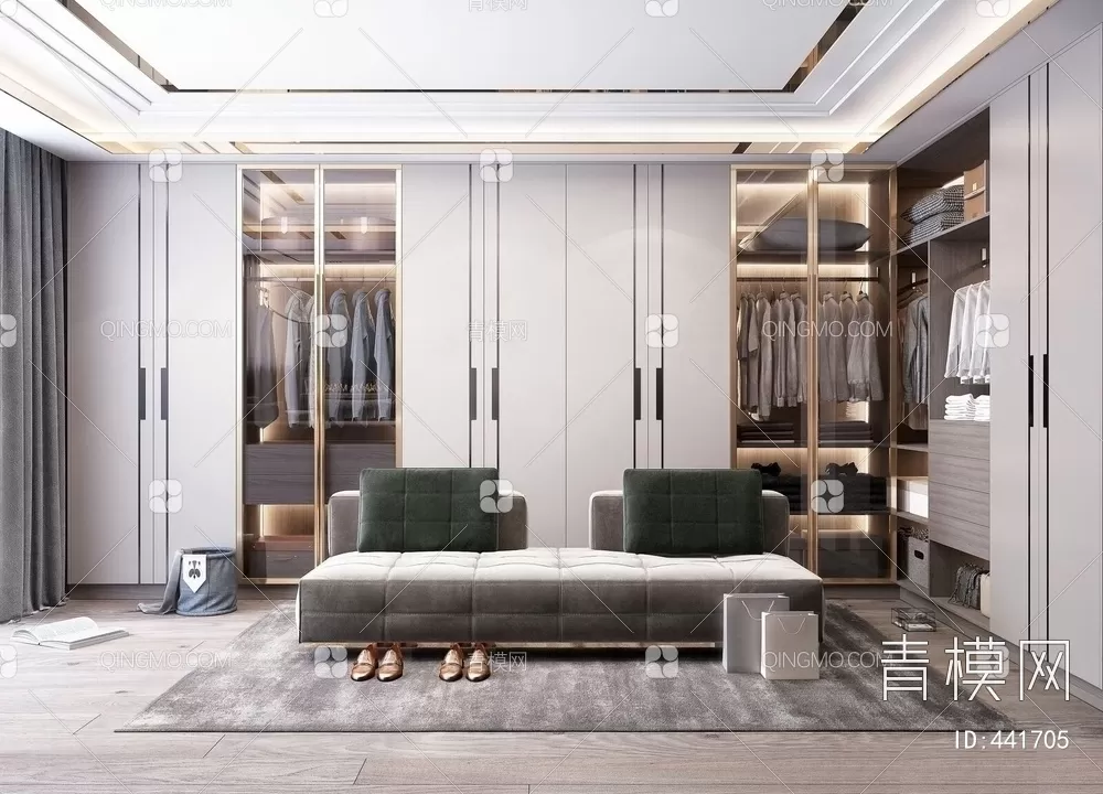 WARDROBE – CLOSET – 3DS MAX MODELS – 079 – PRO