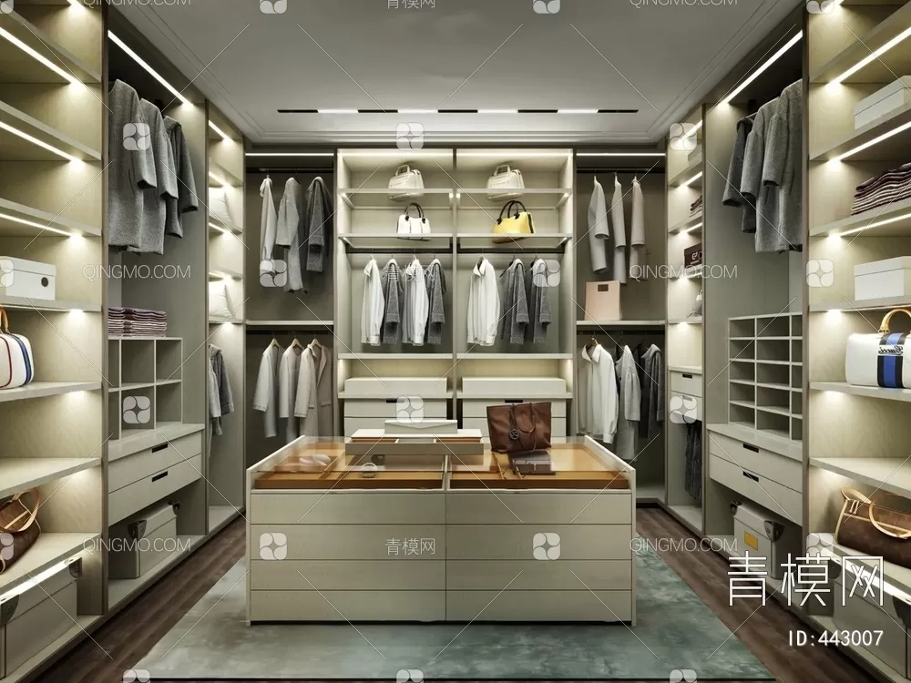 WARDROBE – CLOSET – 3DS MAX MODELS – 081 – PRO