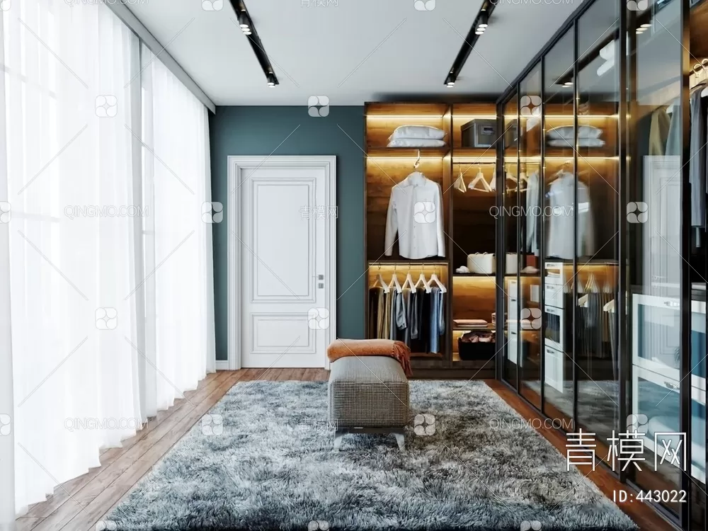 WARDROBE – CLOSET – 3DS MAX MODELS – 086 – PRO