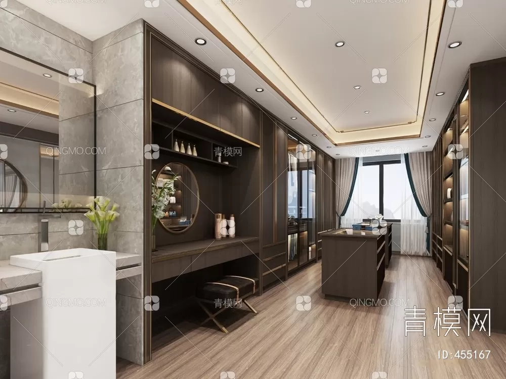 WARDROBE – CLOSET – 3DS MAX MODELS – 087 – PRO