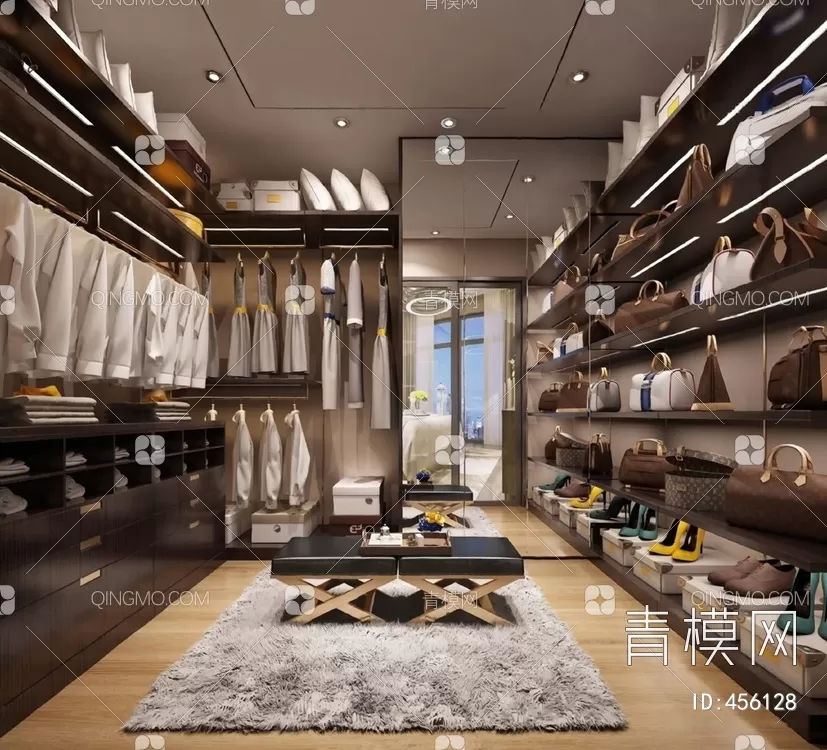 WARDROBE – CLOSET – 3DS MAX MODELS – 088 – PRO