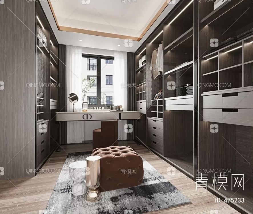 WARDROBE – CLOSET – 3DS MAX MODELS – 093 – PRO