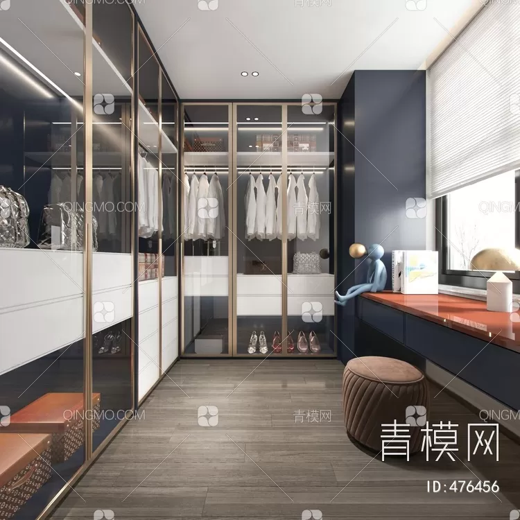 WARDROBE – CLOSET – 3DS MAX MODELS – 095 – PRO