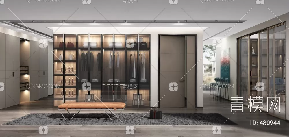 WARDROBE – CLOSET – 3DS MAX MODELS – 100 – PRO