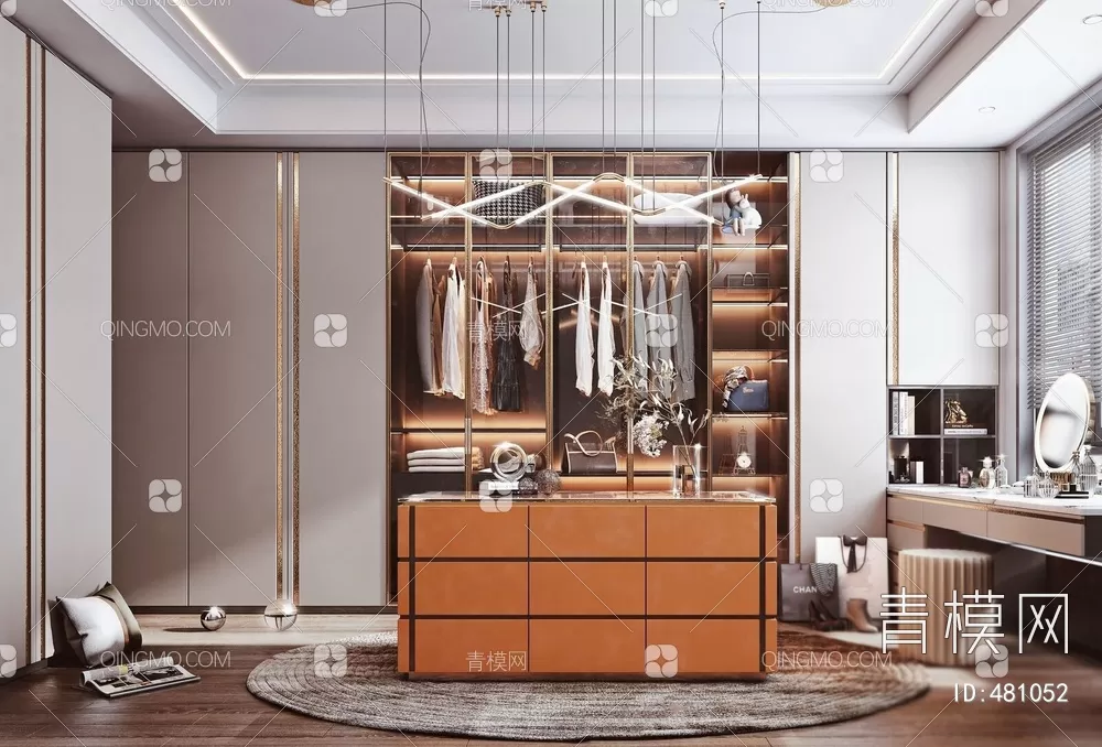 WARDROBE – CLOSET – 3DS MAX MODELS – 103 – PRO