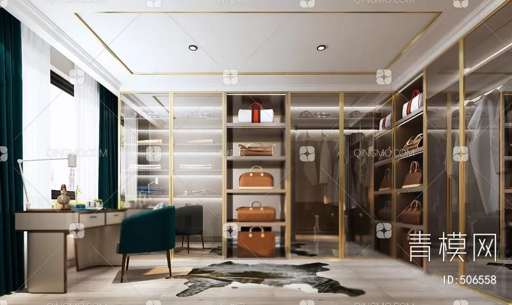 WARDROBE – CLOSET – 3DS MAX MODELS – 129 – PRO