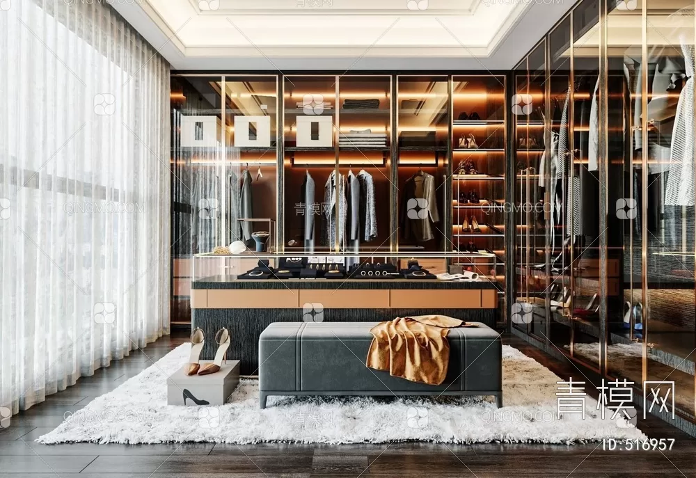 WARDROBE – CLOSET – 3DS MAX MODELS – 139 – PRO