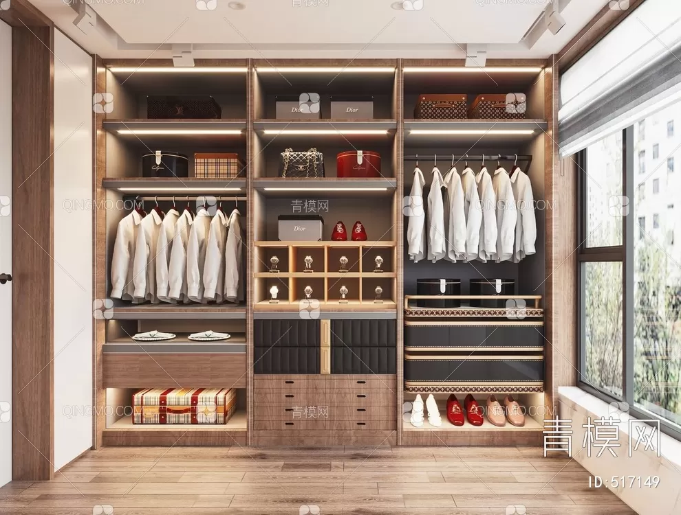 WARDROBE – CLOSET – 3DS MAX MODELS – 141 – PRO