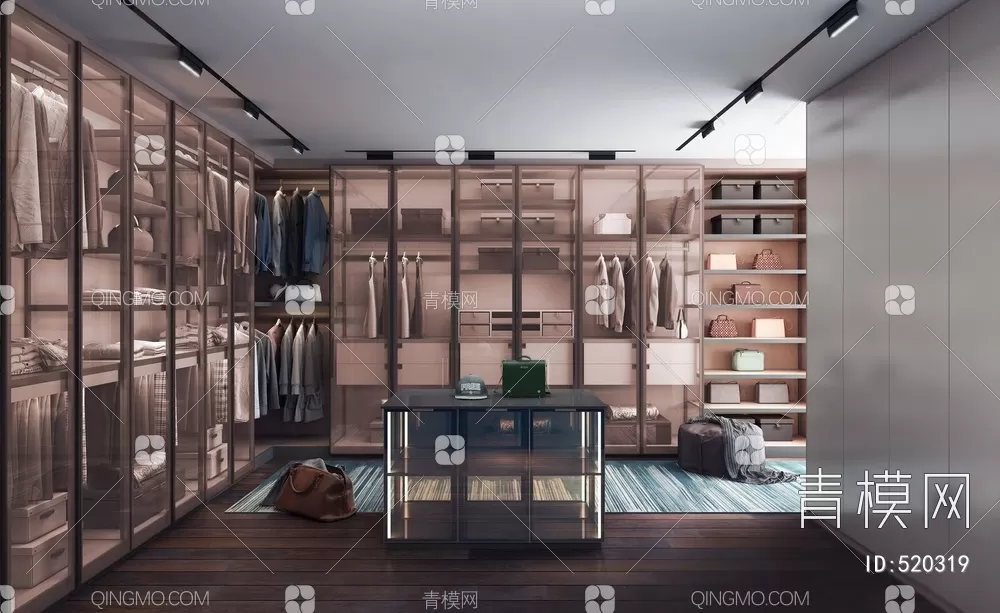 WARDROBE – CLOSET – 3DS MAX MODELS – 143 – PRO