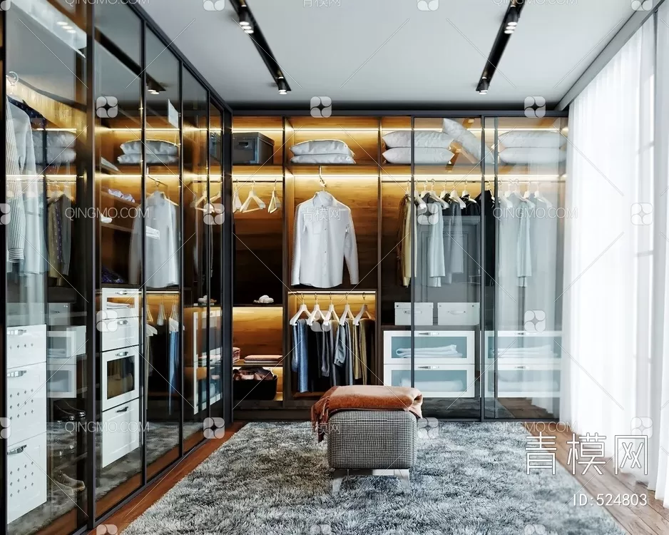 WARDROBE – CLOSET – 3DS MAX MODELS – 147 – PRO