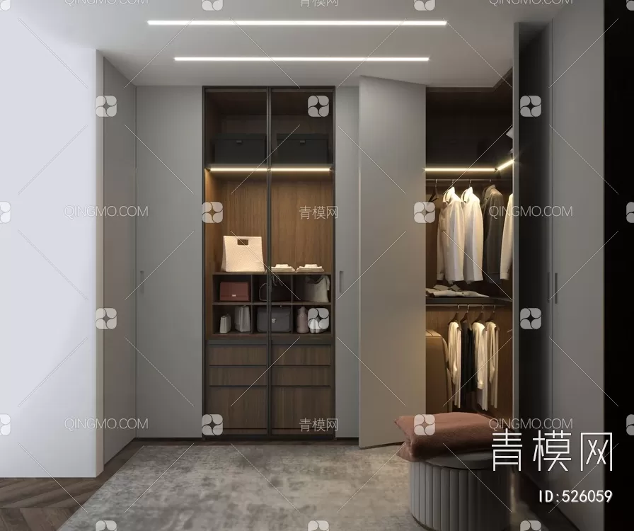 WARDROBE – CLOSET – 3DS MAX MODELS – 150 – PRO