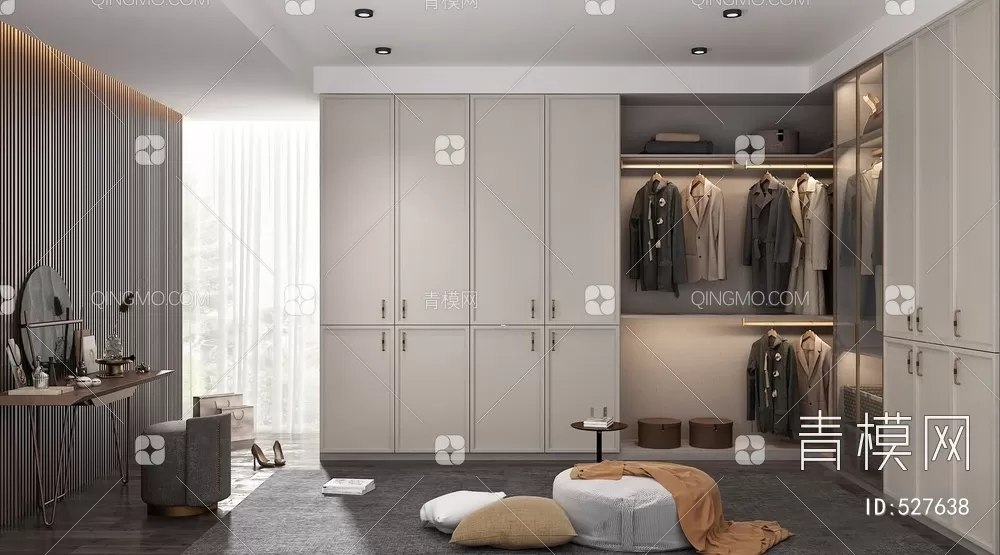 WARDROBE – CLOSET – 3DS MAX MODELS – 155 – PRO