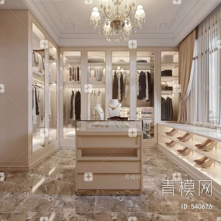 WARDROBE – CLOSET – 3DS MAX MODELS – 167 – PRO