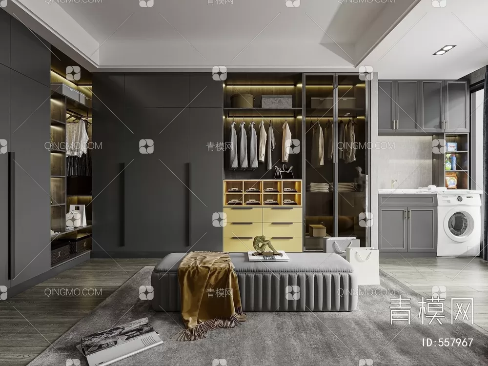 WARDROBE – CLOSET – 3DS MAX MODELS – 182 – PRO