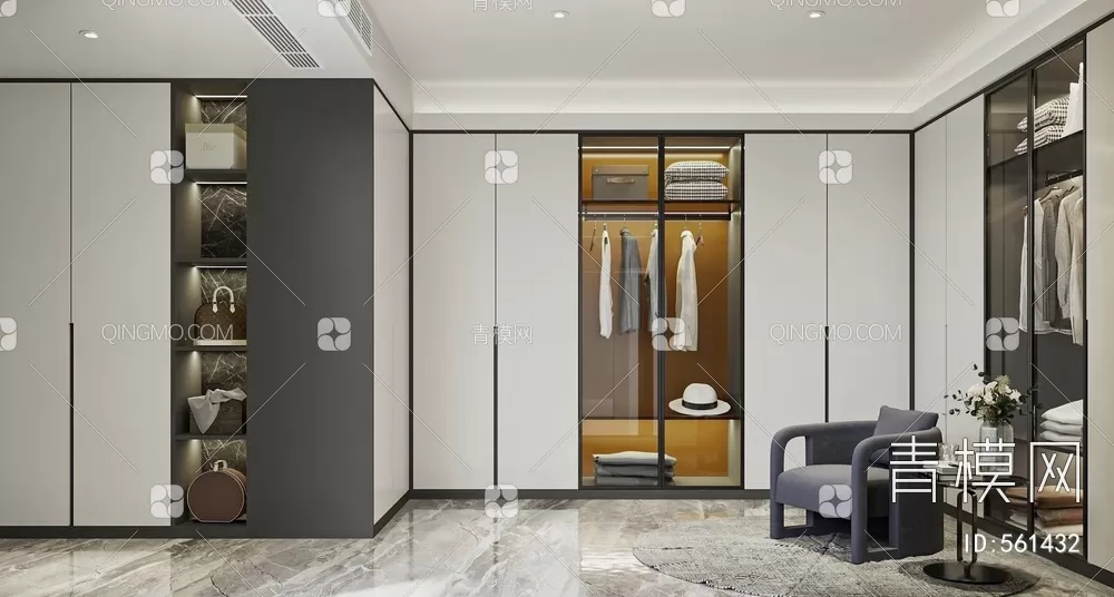 WARDROBE – CLOSET – 3DS MAX MODELS – 183 – PRO