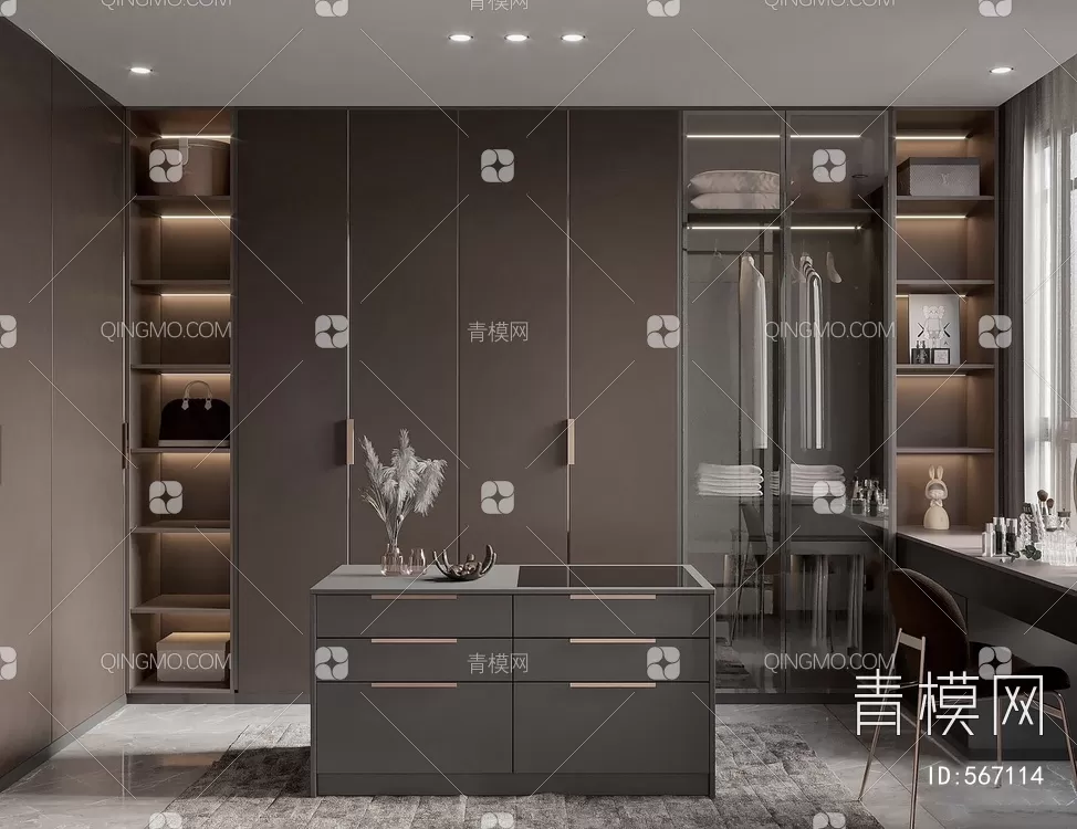 WARDROBE – CLOSET – 3DS MAX MODELS – 187 – PRO