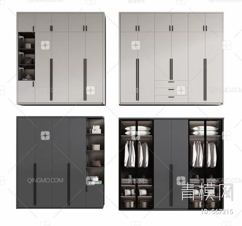 WARDROBE – CLOSET – 3DS MAX MODELS – 189 – PRO