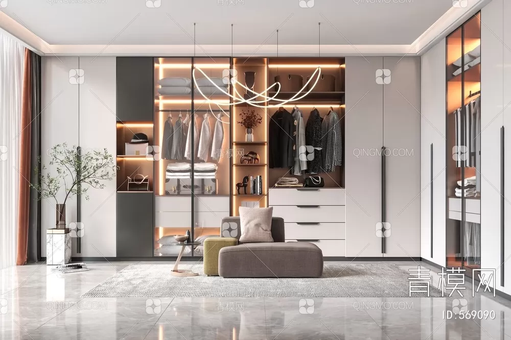 WARDROBE – CLOSET – 3DS MAX MODELS – 193 – PRO