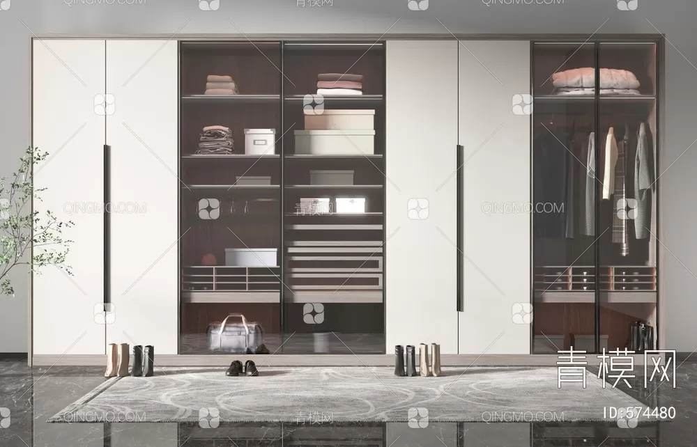 WARDROBE – CLOSET – 3DS MAX MODELS – 206 – PRO