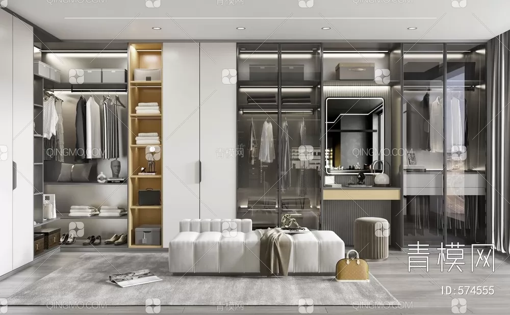 WARDROBE – CLOSET – 3DS MAX MODELS – 207 – PRO