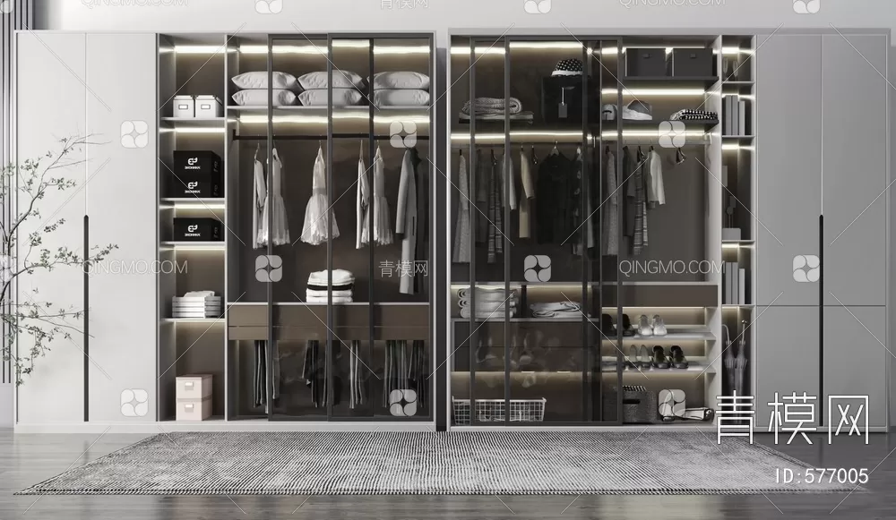 WARDROBE – CLOSET – 3DS MAX MODELS – 209 – PRO
