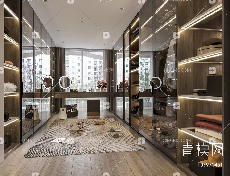 WARDROBE – CLOSET – 3DS MAX MODELS – 232 – PRO