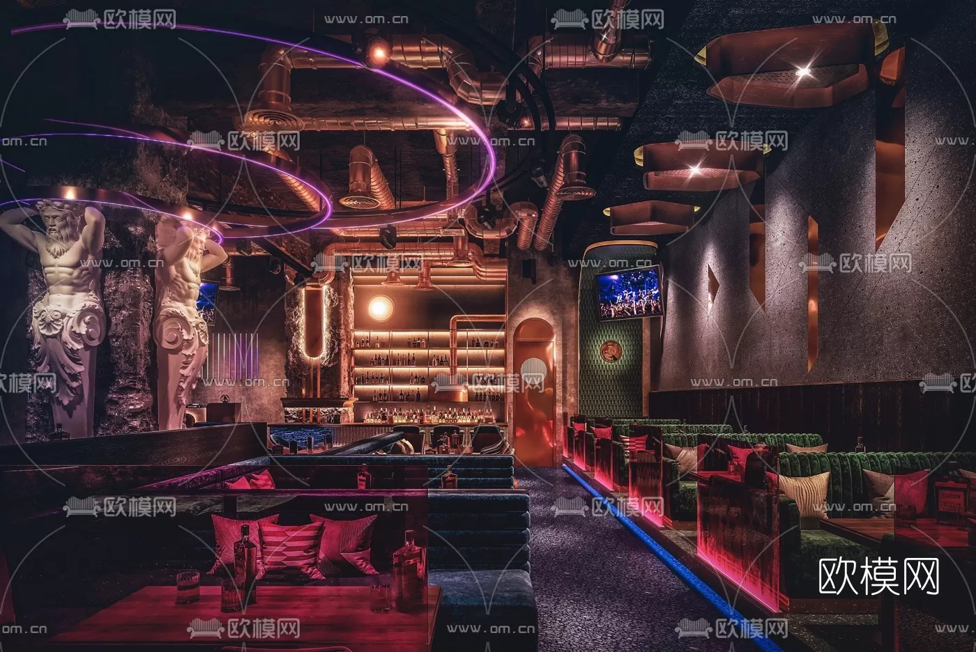 BAR – 3D MODELS – SCENES – BLOCKS – 007 – PRO BAR – 3D MODELS – SCENES – BLOCKS – 007 – PRO