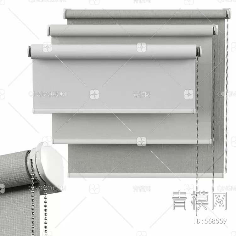 MODERN CURTAIN – 3D MODELS – 023 – PRO