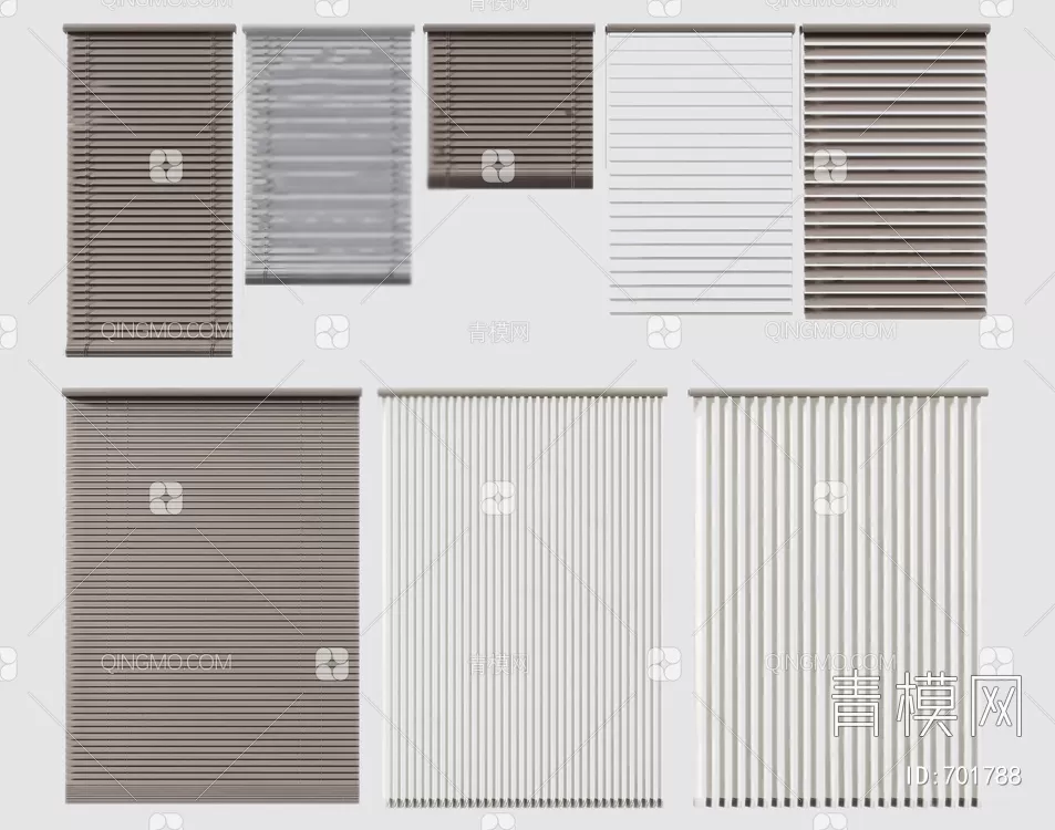 MODERN CURTAIN – 3D MODELS – 037 – PRO