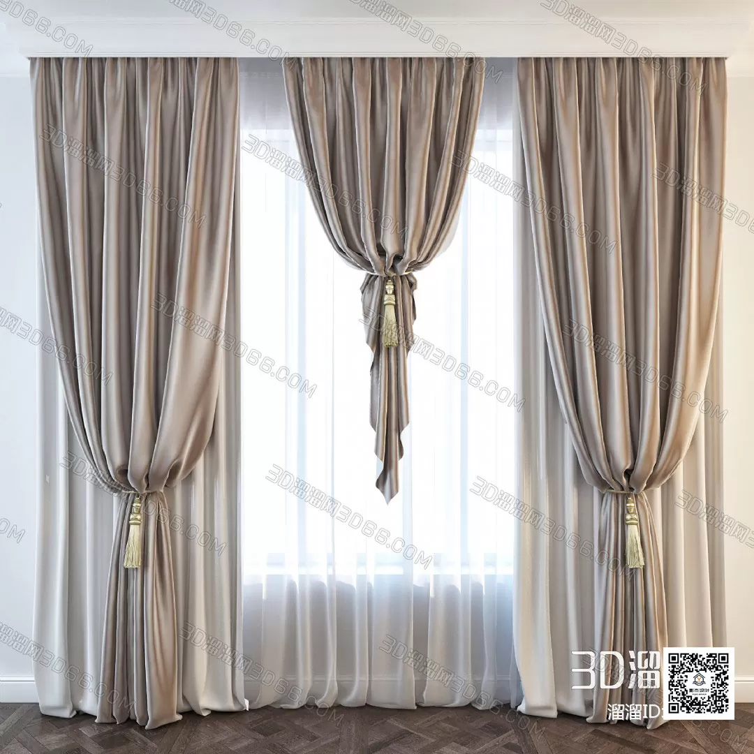 MODERN CURTAIN – 3D MODELS – 089 – PRO