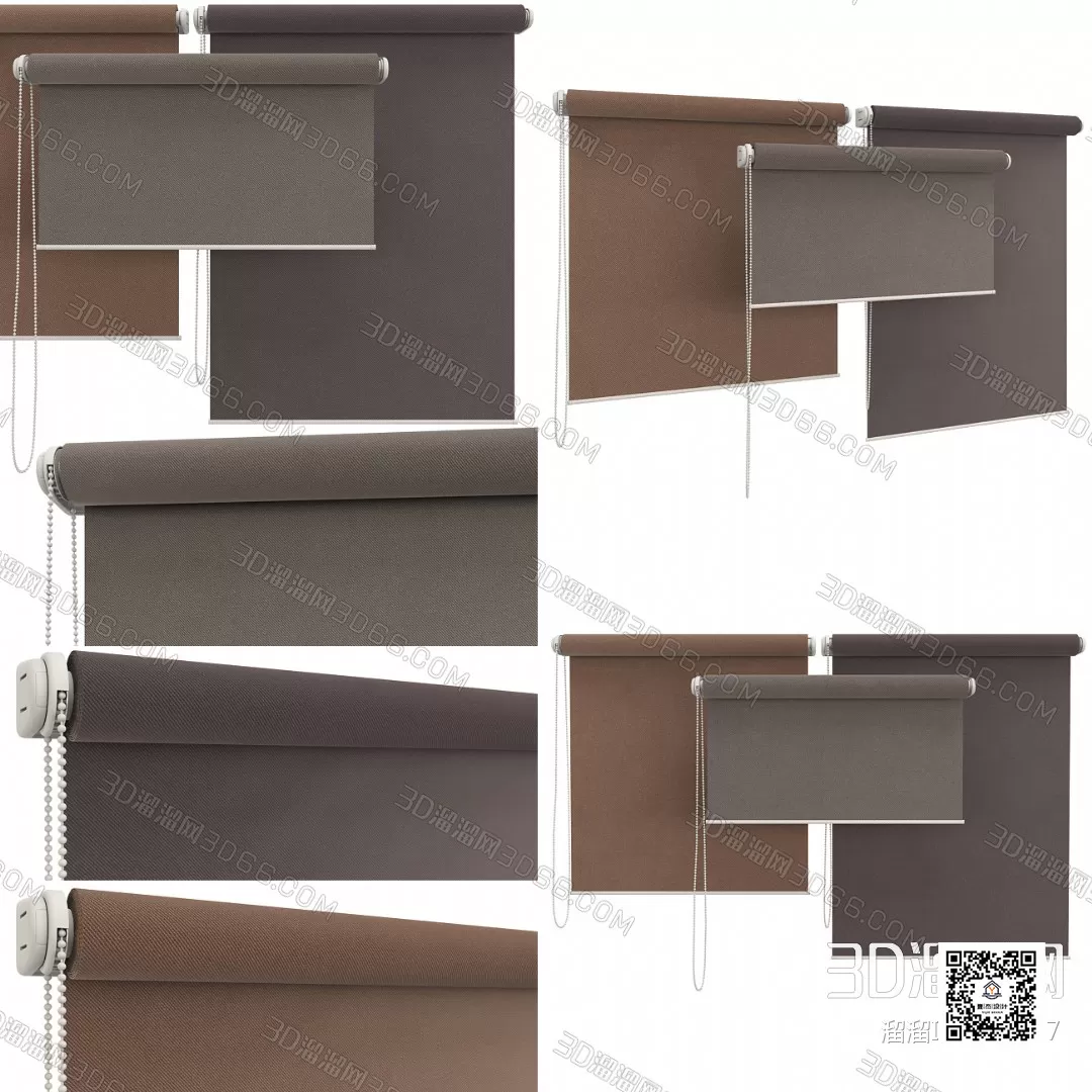 MODERN CURTAIN – 3D MODELS – 096 – PRO