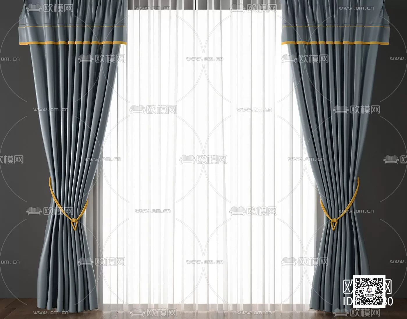 MODERN CURTAIN – 3D MODELS – 123 – PRO