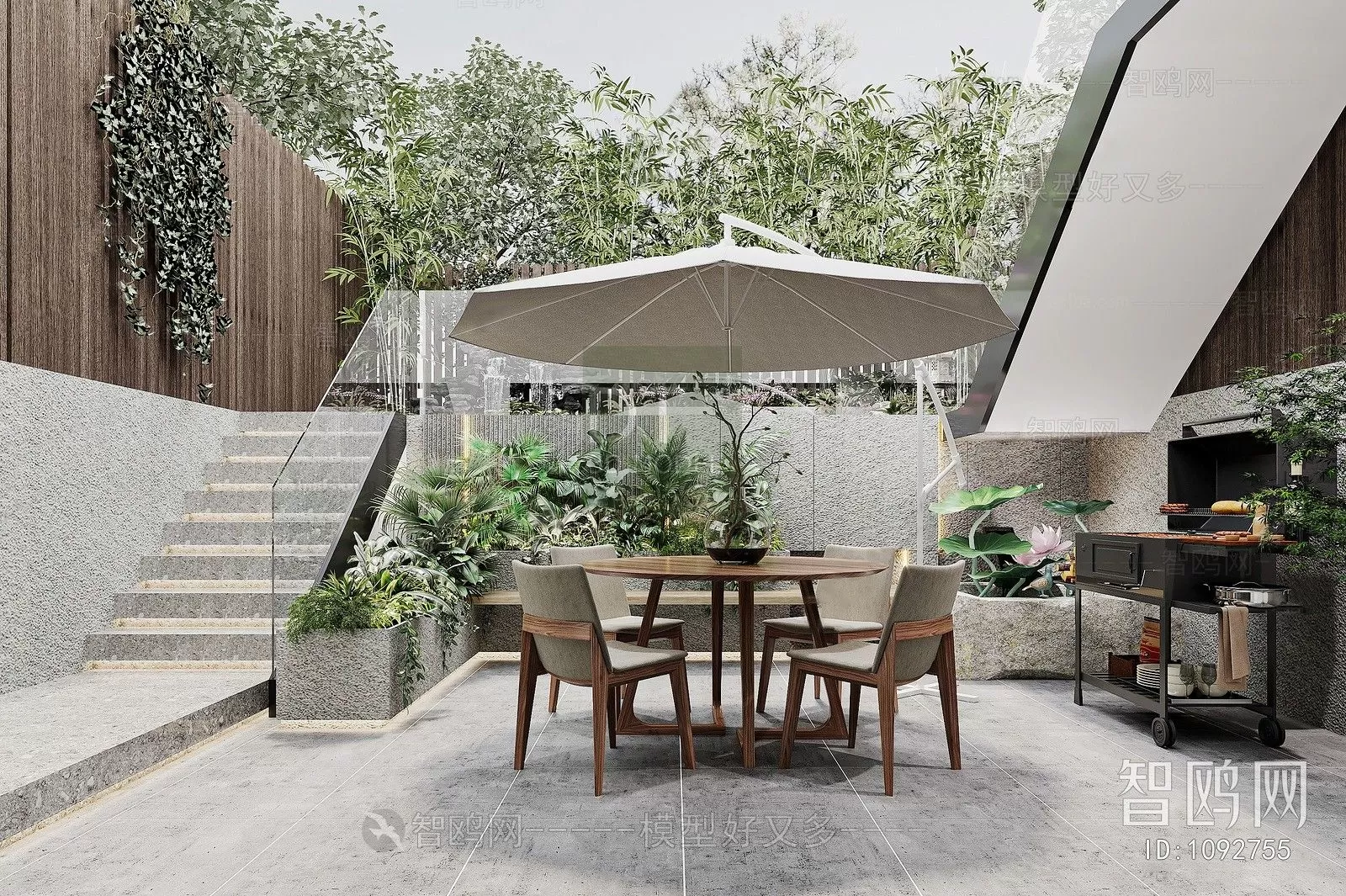 GARDEN 3D MODELS – DECOR – 004 – PRO