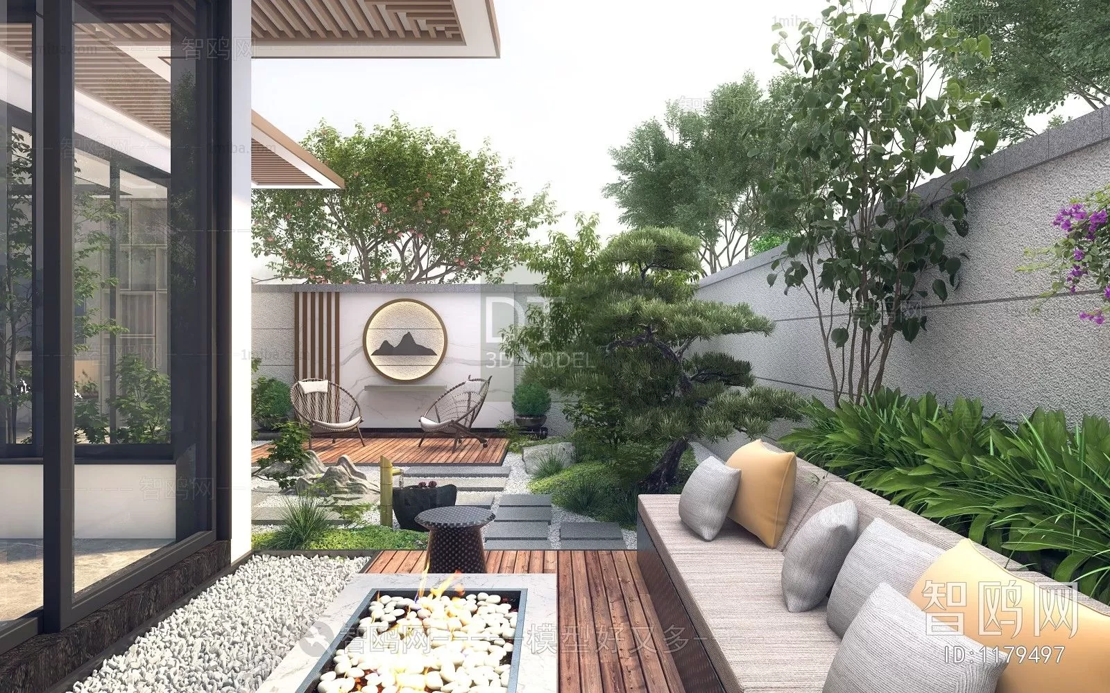 GARDEN 3D MODELS – DECOR – 011 – PRO