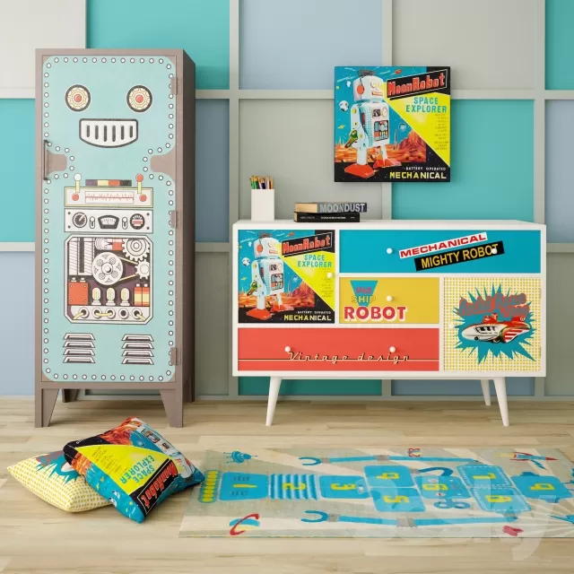 3DSKYMODEL – Shelf – Wardrobe – 2724