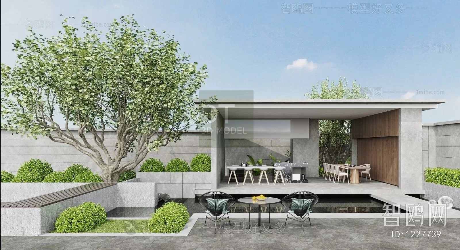 GARDEN 3D MODELS – DECOR – 022 – PRO