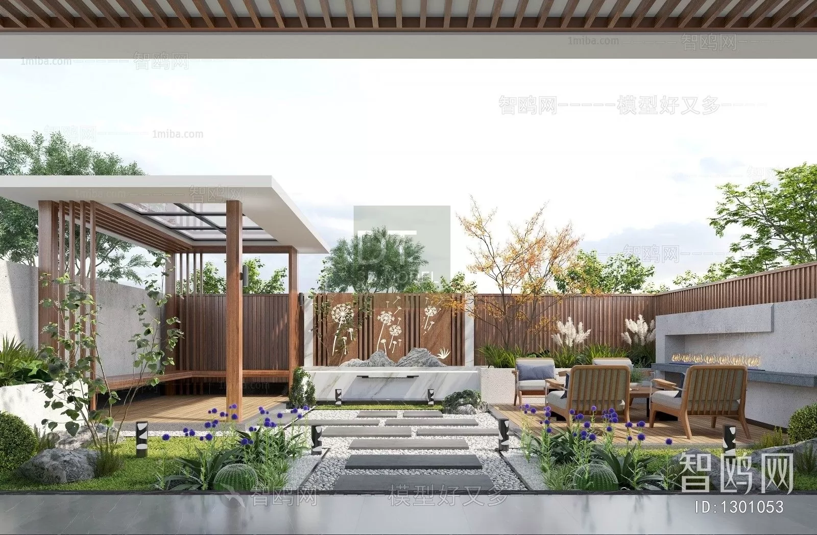 GARDEN 3D MODELS – DECOR – 035 – PRO