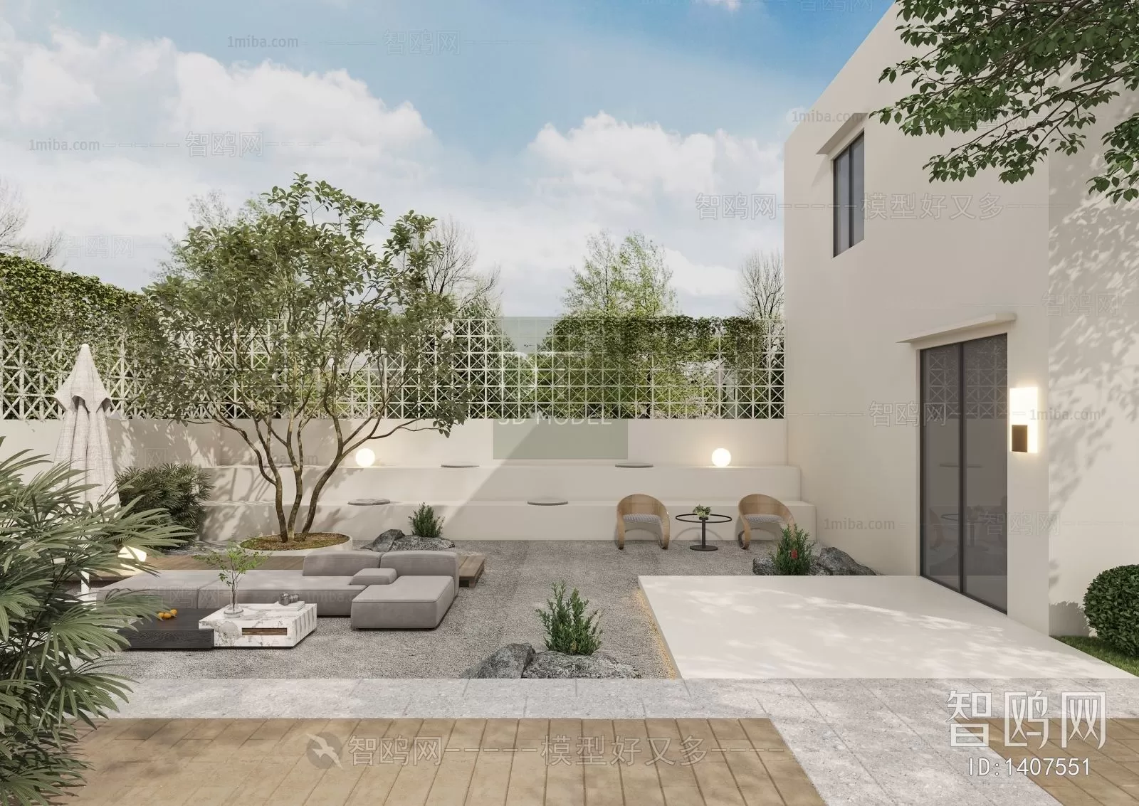 GARDEN 3D MODELS – DECOR – 069 – PRO