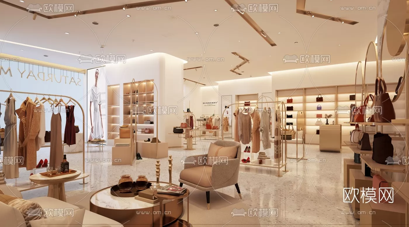 CLOTHES SHOP – 3D MODELS – DECOR – 003 – PRO