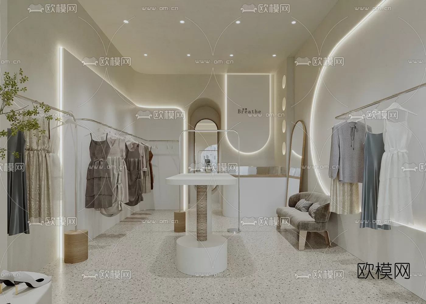 CLOTHES SHOP – 3D MODELS – DECOR – 007 – PRO